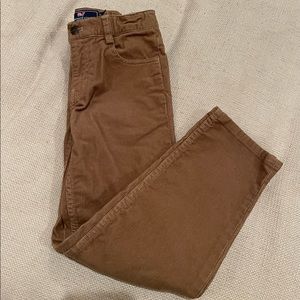 Vineyard Vines boys corduroy pants, khaki color